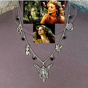 “Titania: Queen of the Faeries" Midsummer Night's Dream Handmade Fairy Necklace